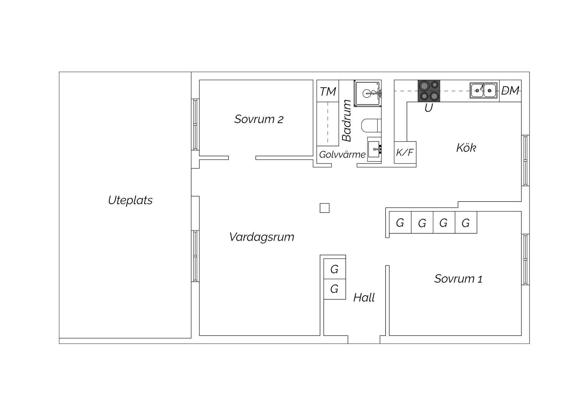 Bostadsrätt, Sadelmakarebyn 4C, Annestad, Malmö