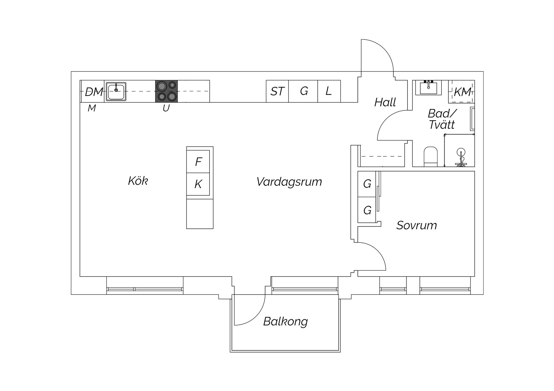 Bostadsrätt, Sundholmsgatan 12A, Limhamn-Ön, Malmö