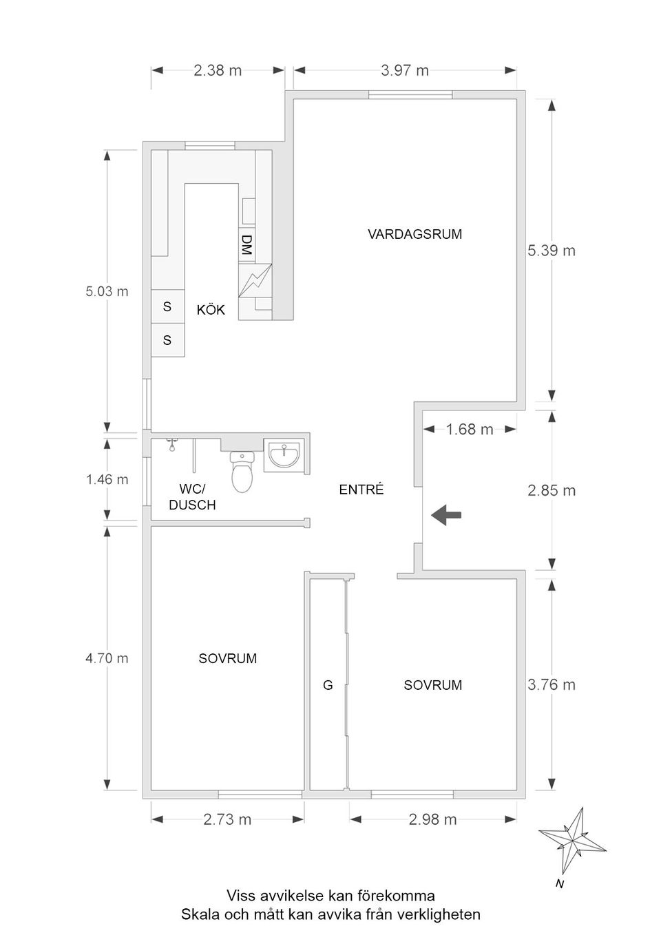 Bostadsrätt, Sankt Halvardsgatan 1, Komarken, Kungälv