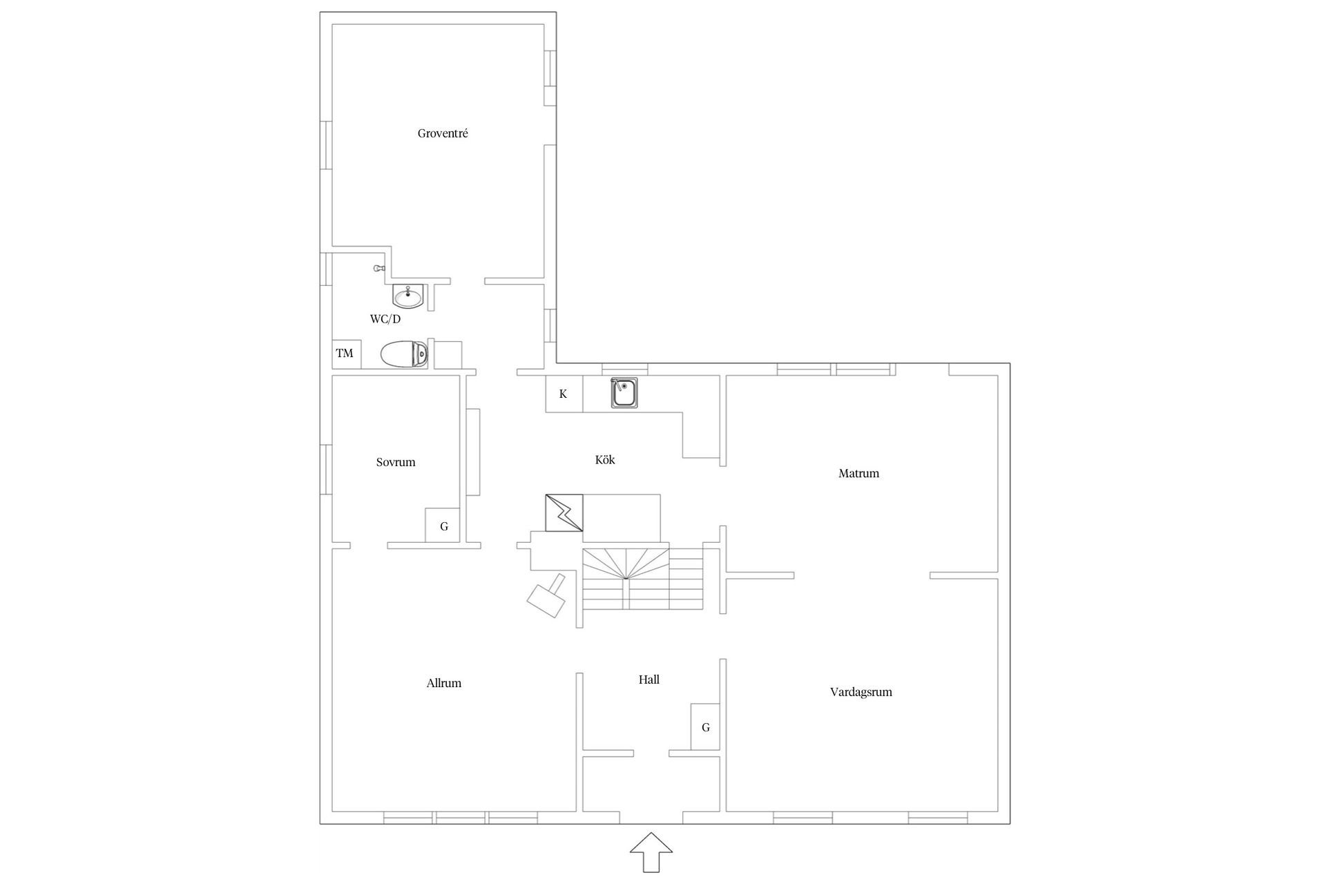 Villa, Kaptensgatan 3, Skillinge fiskeläge, Simrishamn