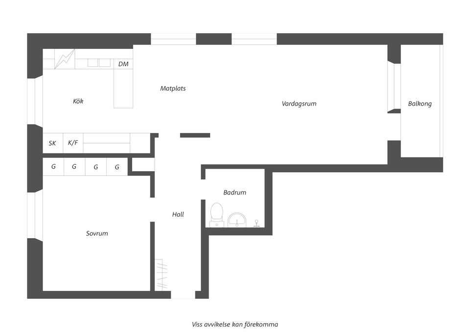 Bostadsrätt, Norra Sjöbogatan 59, Sjöbo, Borås