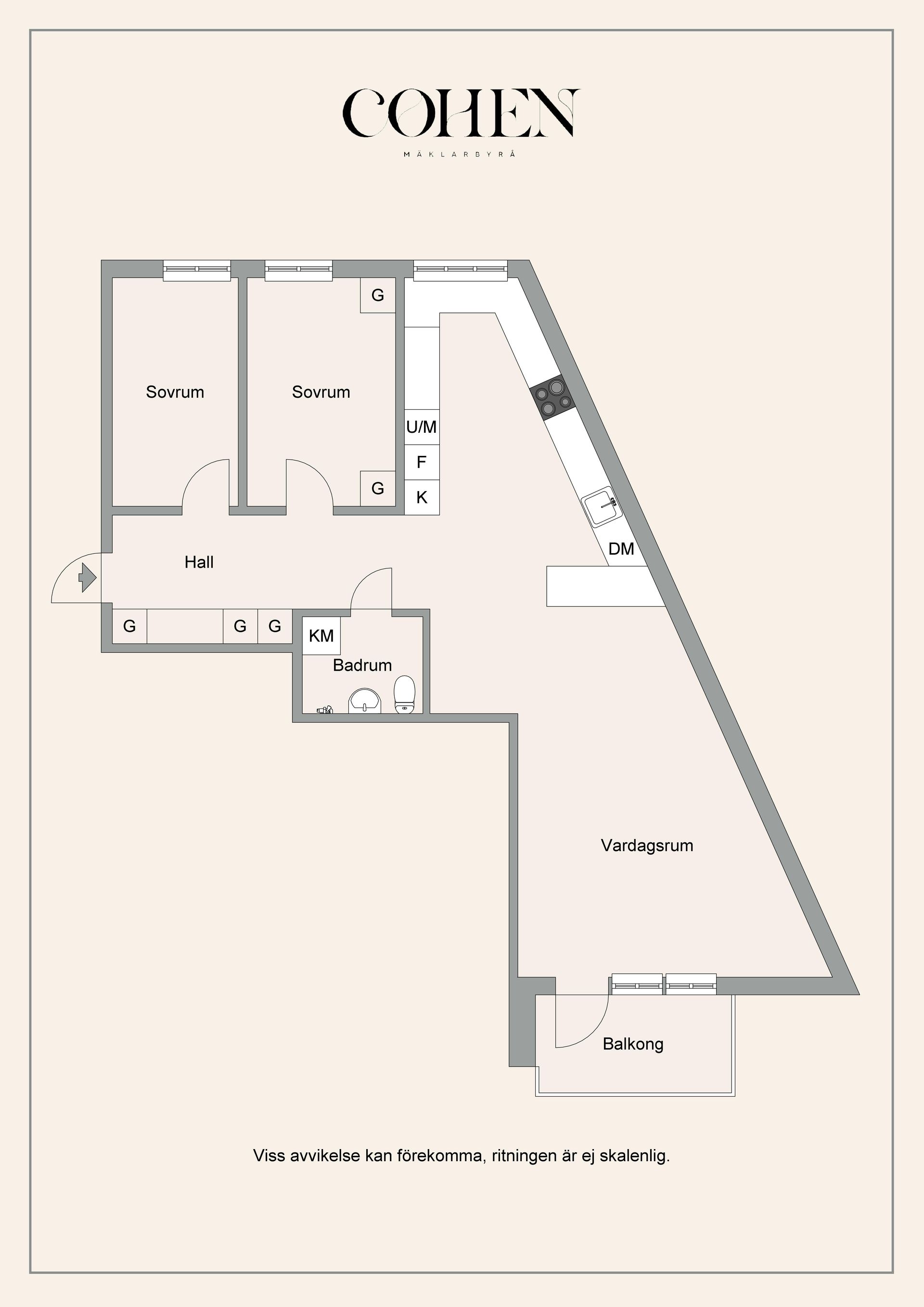 Bostadsrätt, Svartbäcksgatan 35, Centrum, Uppsala
