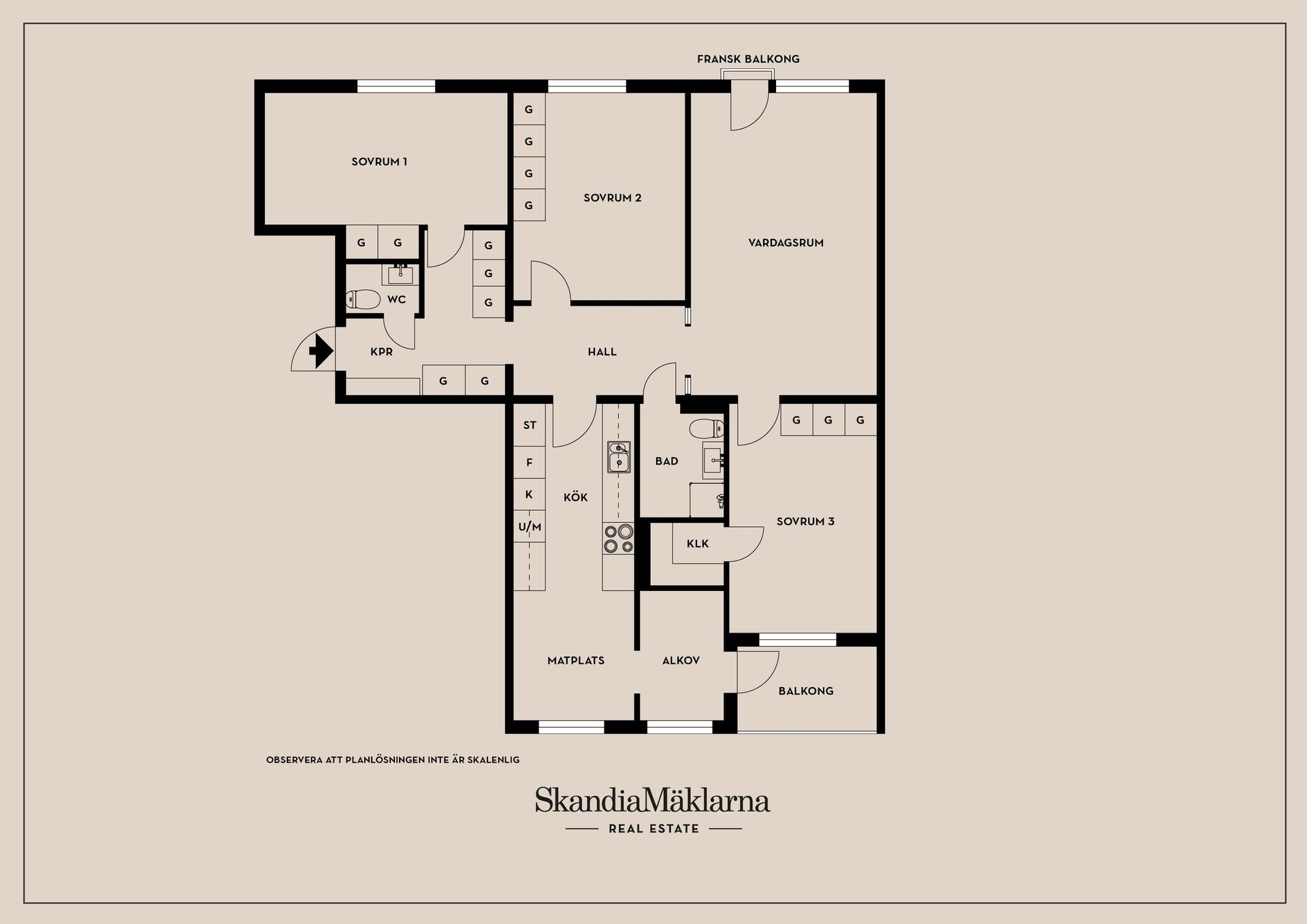 Bostadsrätt, Jaktvägen 10, Barkarby, Järfälla