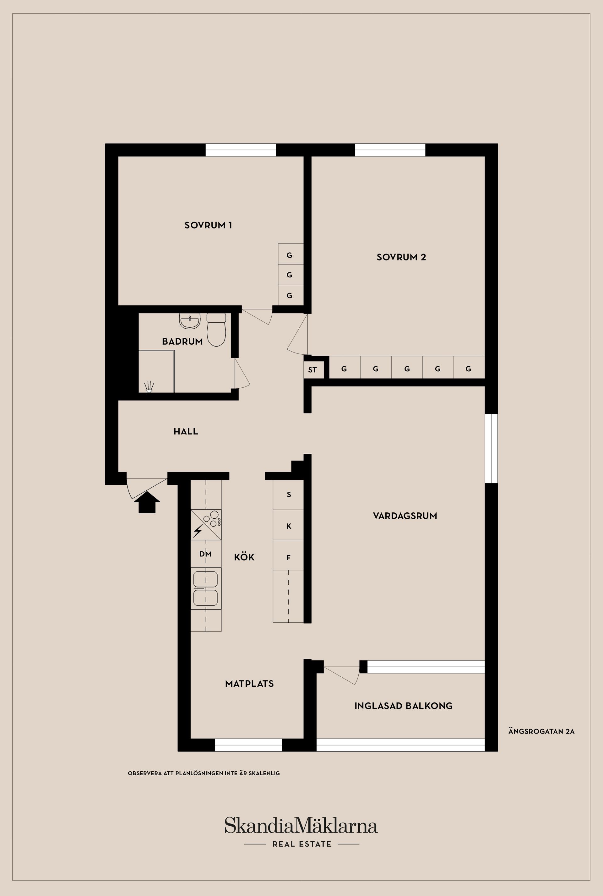 Bostadsrätt, Ängsrogatan 2A, Mariebo, Jönköping