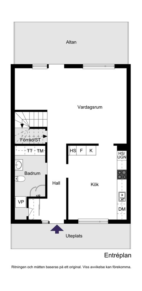 Villa, Radhus, Greta Arwidssons väg 20, Fornby, Uppsala