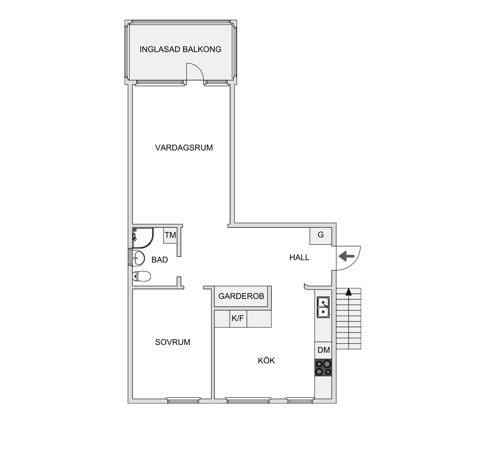 Bostadsrätt, Getbergsvägen 26, Morön, Skellefteå