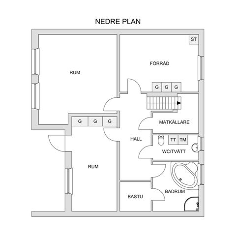Bostadsrätt, Radhus, Hästhagsterrassen 16, Gustavsberg Hästhagen, Värmdö