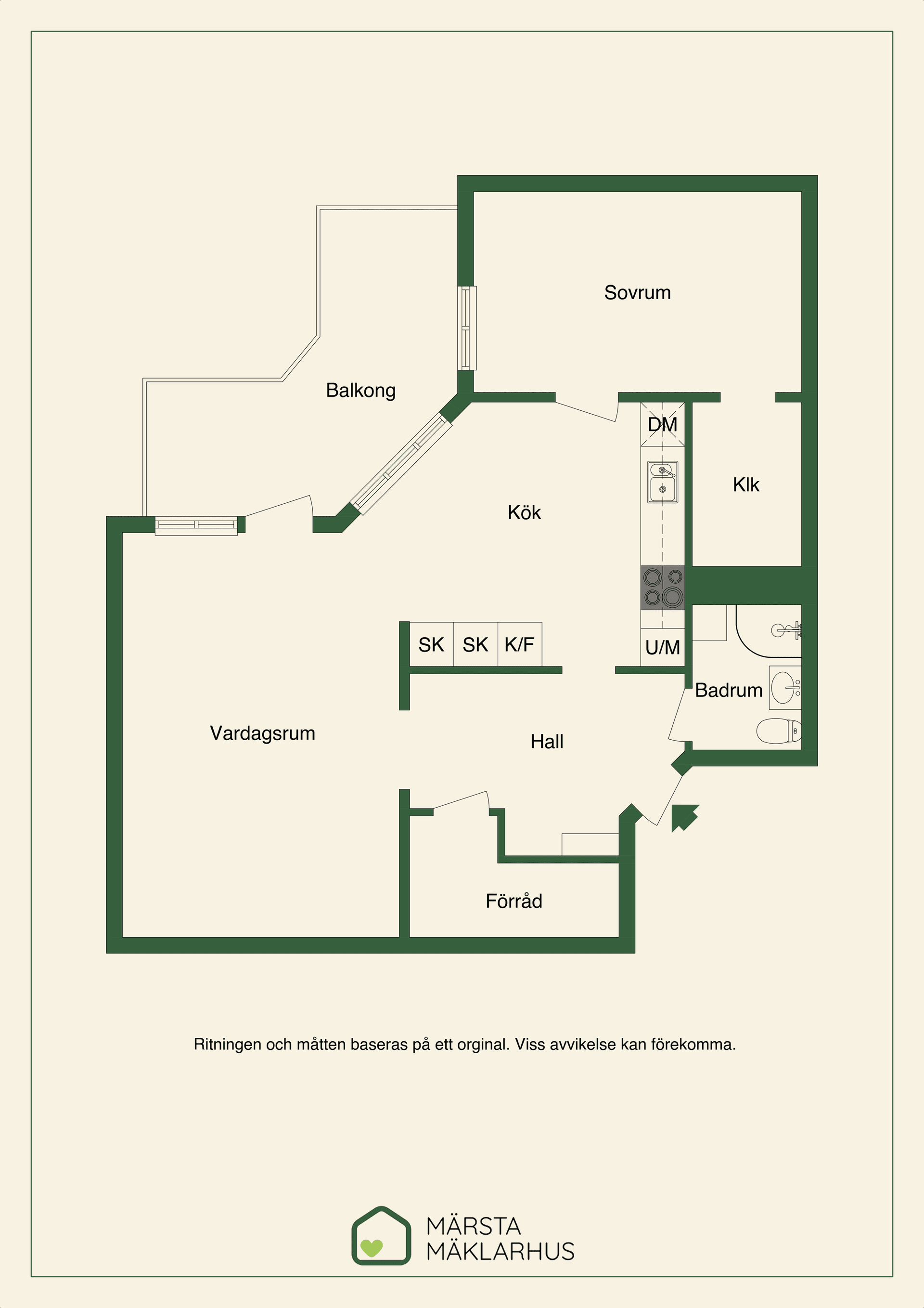 Bostadsrätt, Södergatan 26, Märsta Centralt, Sigtuna