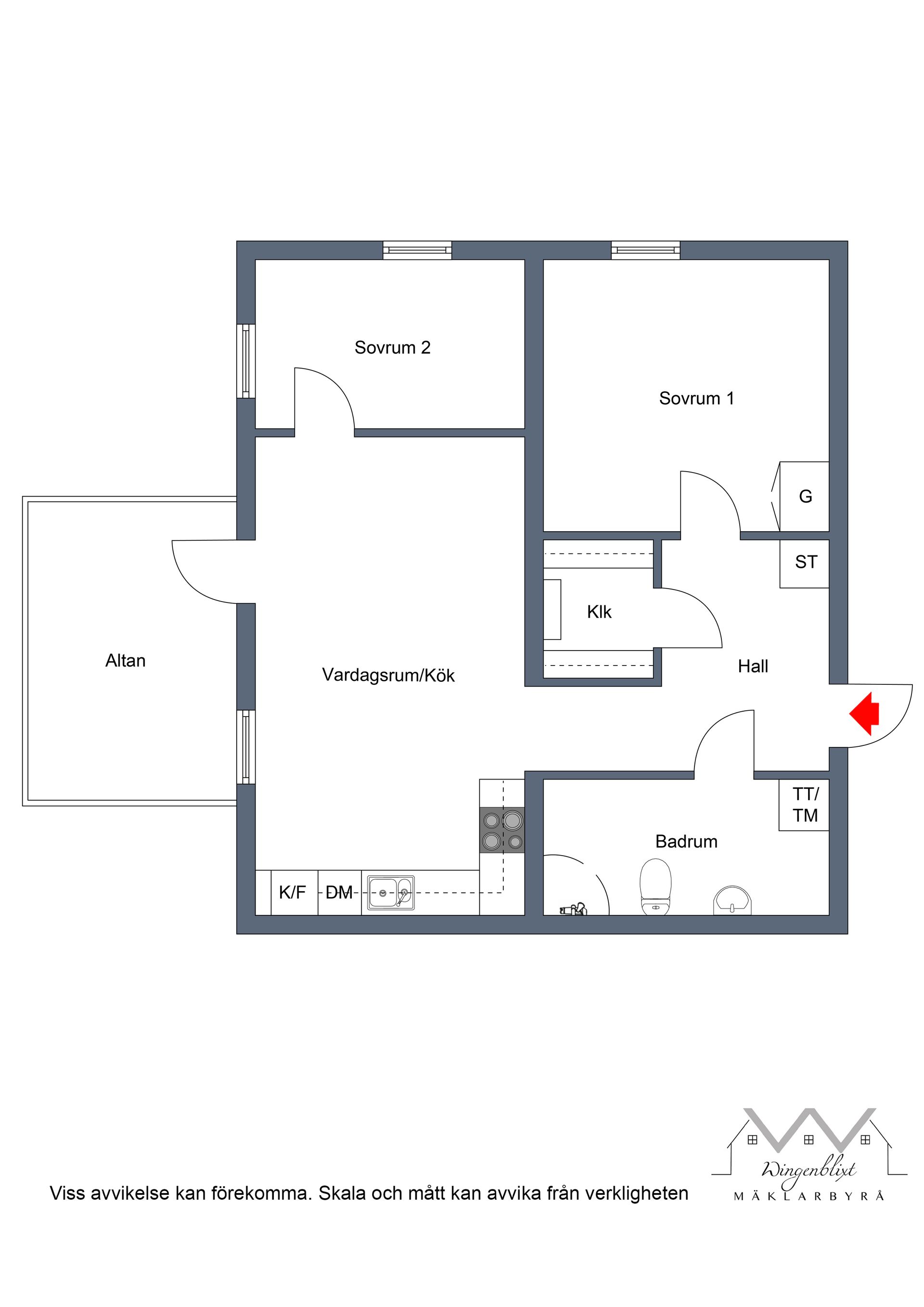 Bostadsrätt, Miklagårdsvägen 2B, Jursta Hage, Upplands-Bro