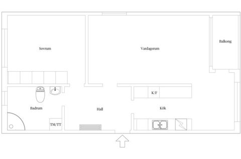 Bostadsrätt, Sägengatan 42, Hisings Backa, Göteborg