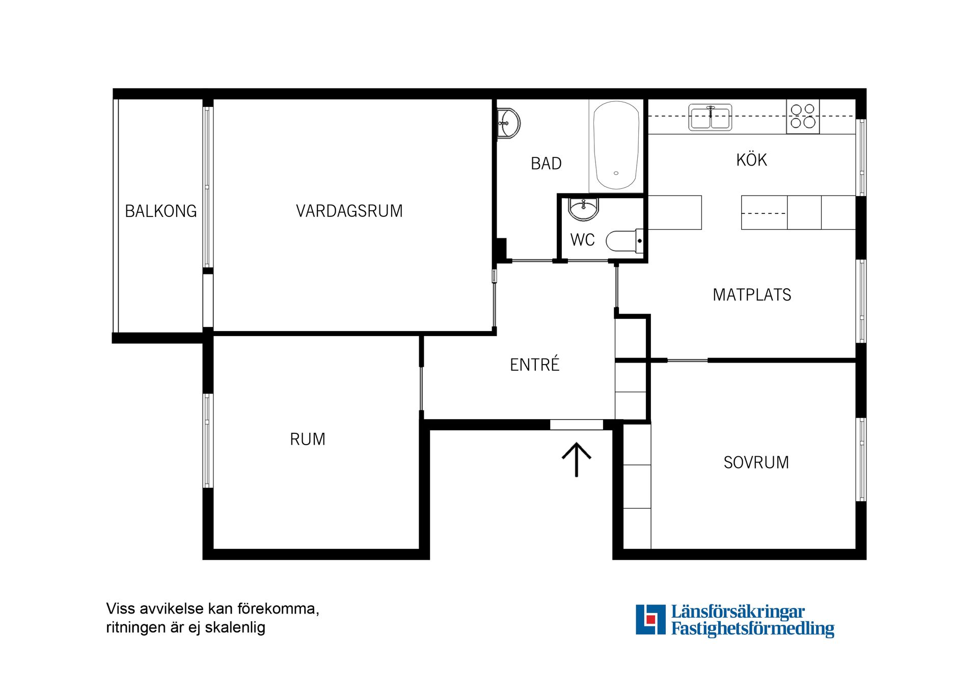Bostadsrätt, Ekholmsvägen 220, Skärholmen, Stockholm