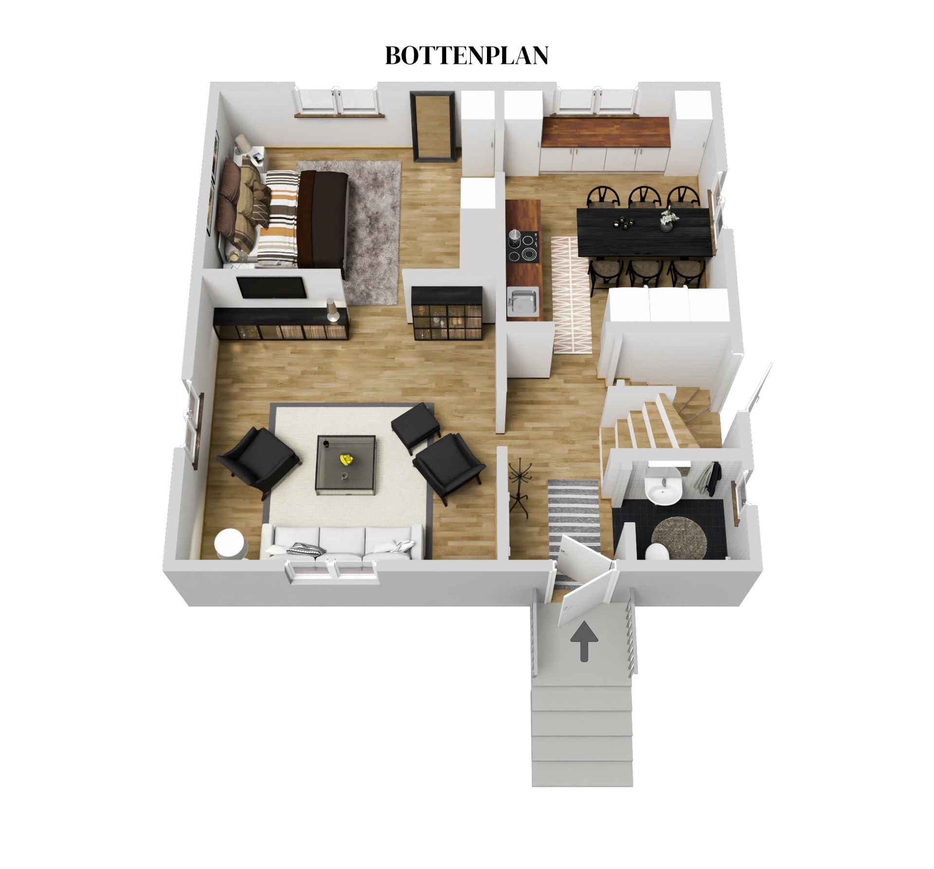 Villa, Badgatan 5, Centralt, Ljungby