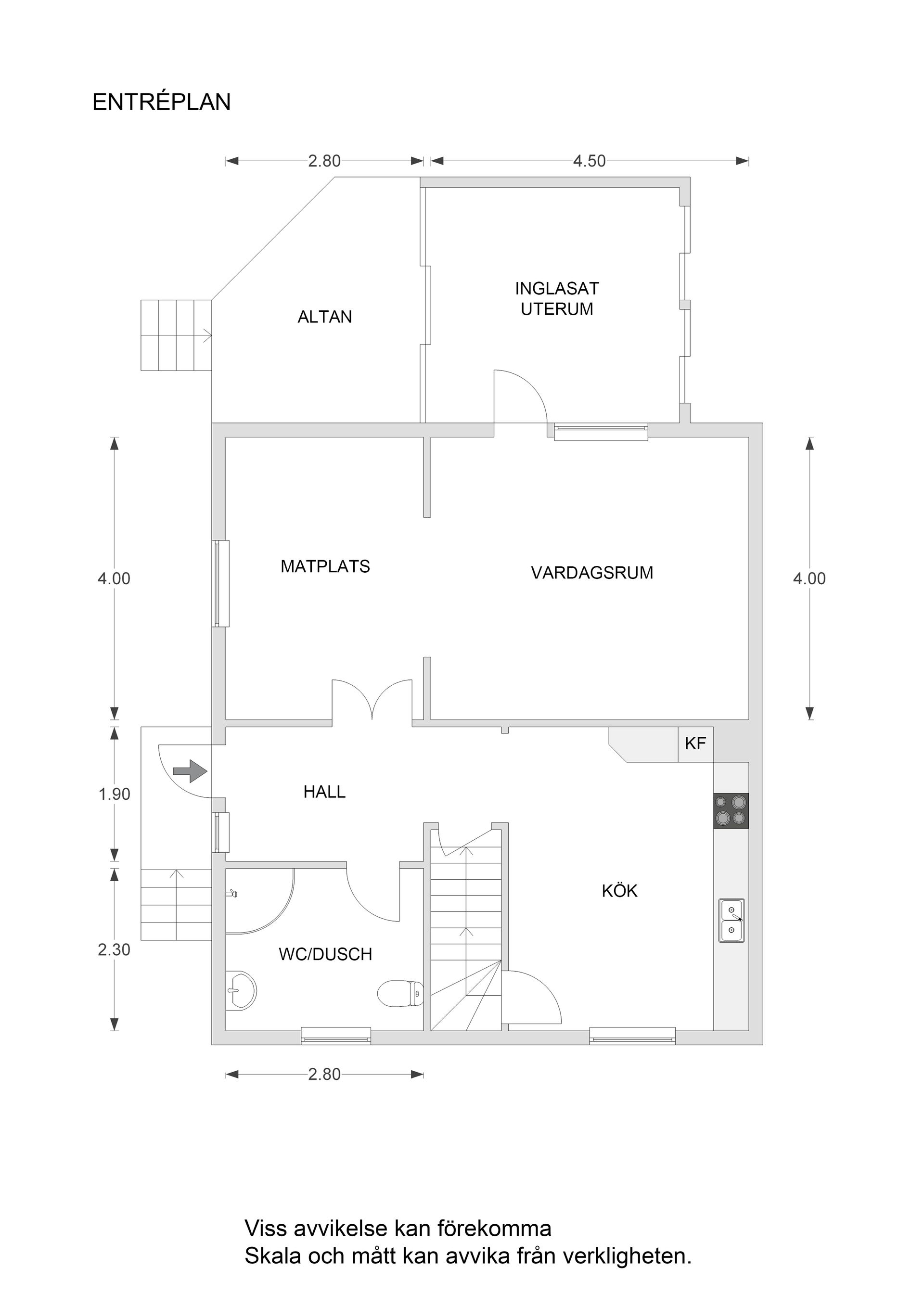 Villa, Radhus, Kolonivägen 5, Ramneröd, Uddevalla