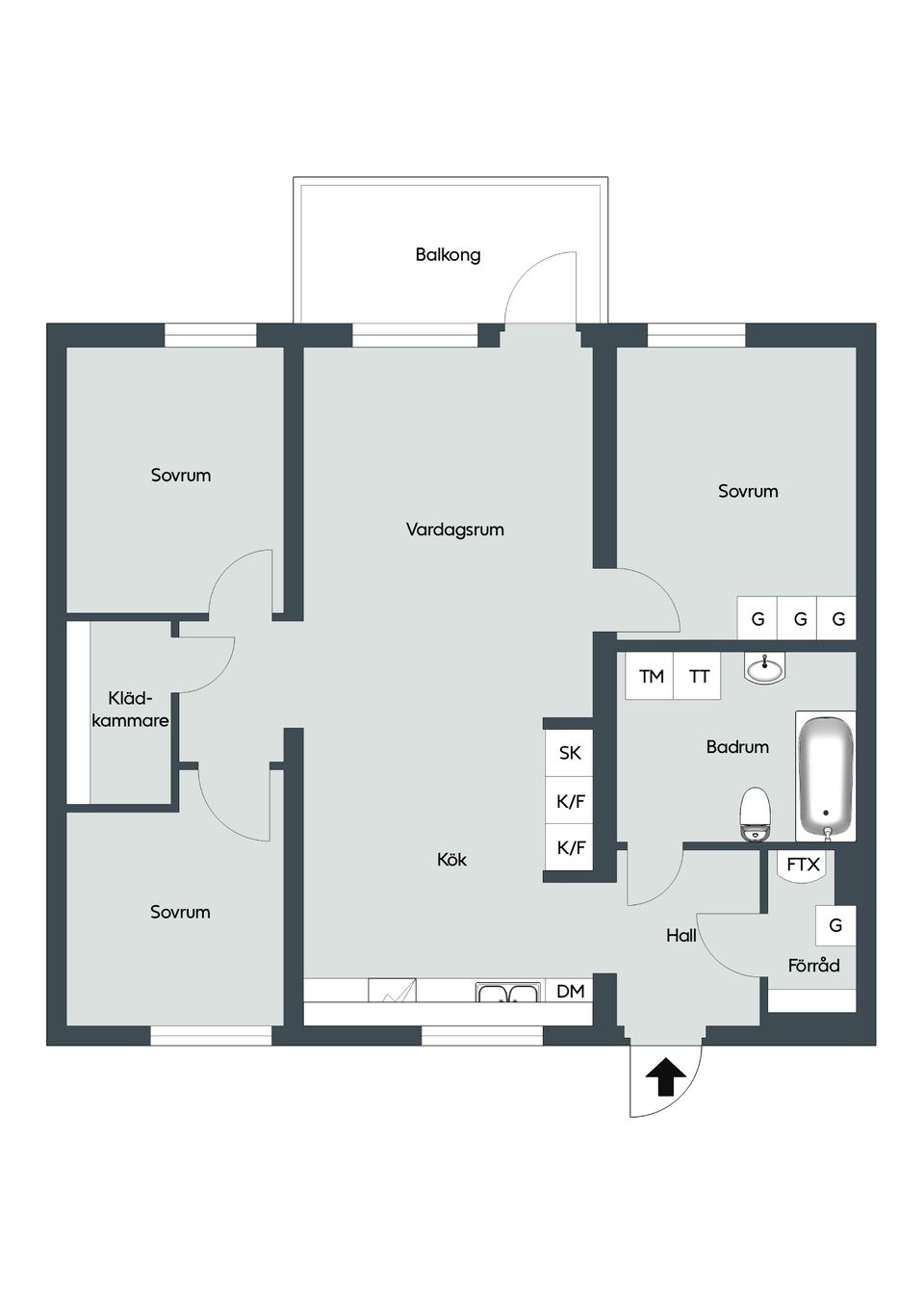 Bostadsrätt, Älgörtsvägen 13E, Åhus, Kristianstad