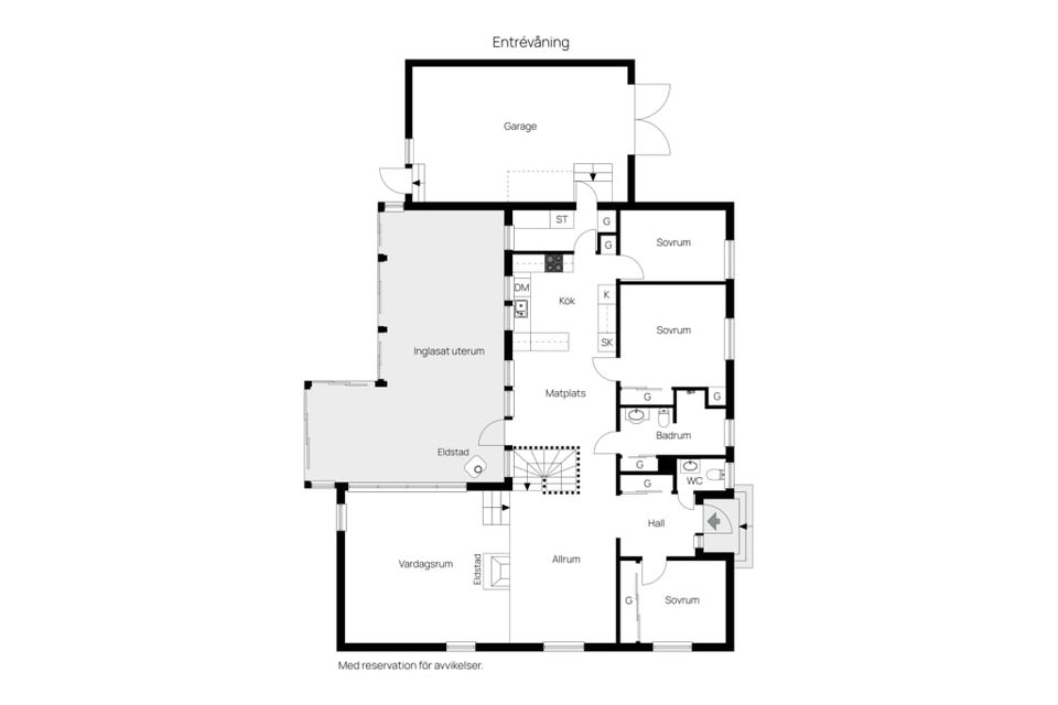 Villa, Blomstervägen 3, Fallebo, Oskarshamn