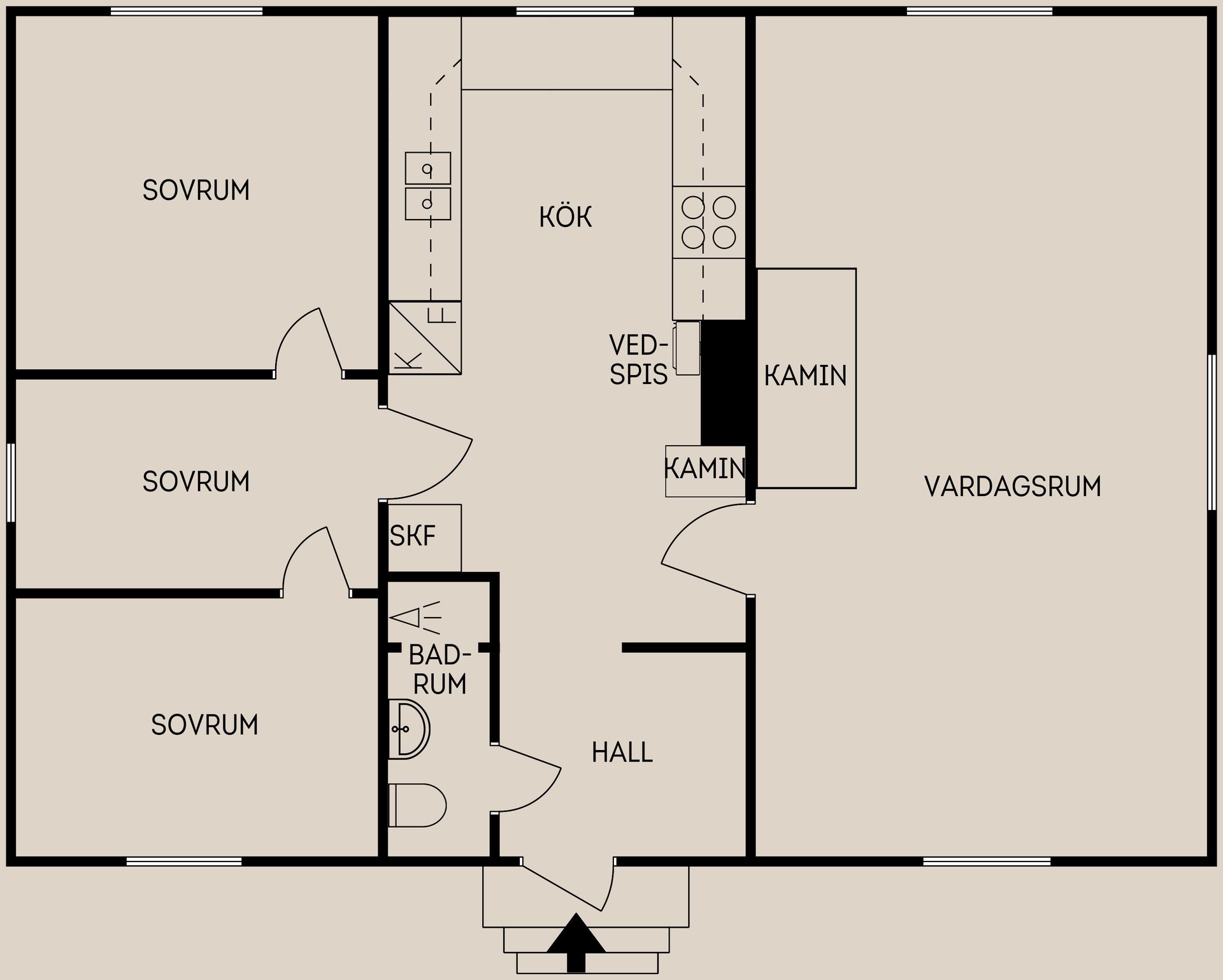 Fritidshus, Olsbäcken 6, Långsand, Älvkarleby