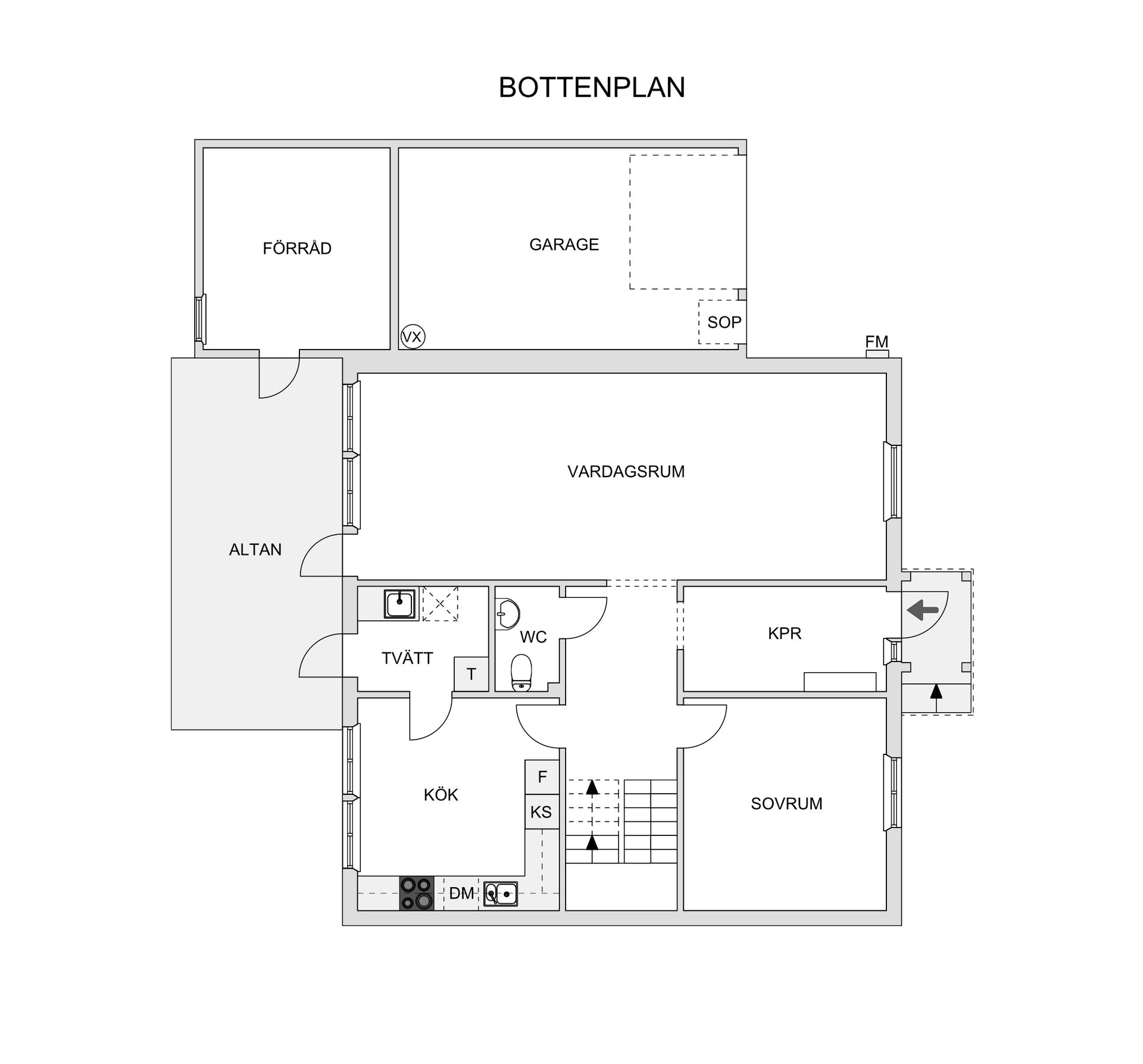 Villa, Erks väg 13, Mjölnargården, Karlstad