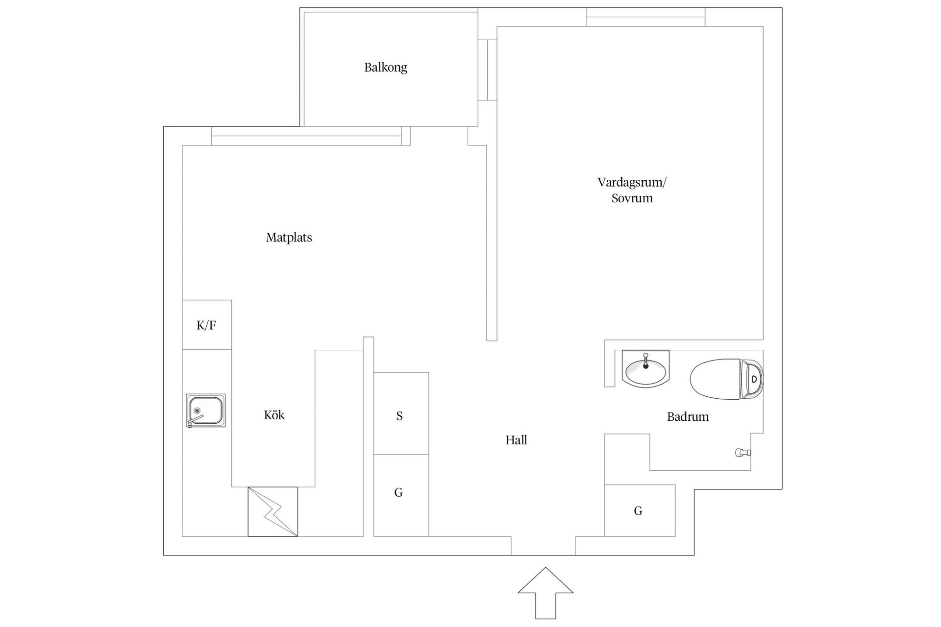 Bostadsrätt, Kakelvägen 8A, Väster, Lund