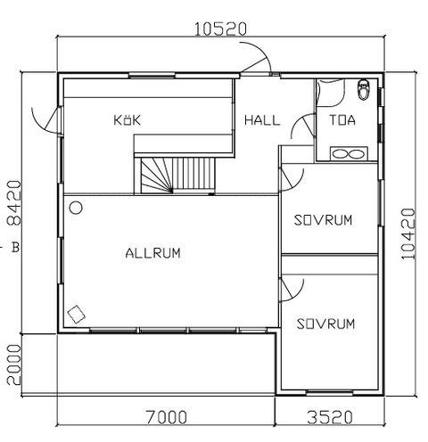 Villa, Svenskeskärsvägen 12, Onsala - Sönnerbergen / Häcklehagen, Kungsbacka