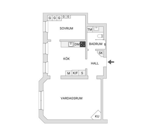 Bostadsrätt, Roslagsgatan 23, Vasastan Sibirien, Stockholm