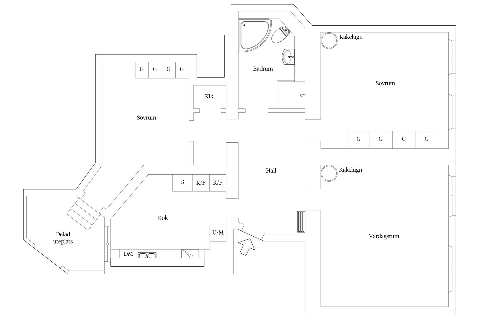 Bostadsrätt, Hornsgatan 156, Södermalm Högalid, Stockholm