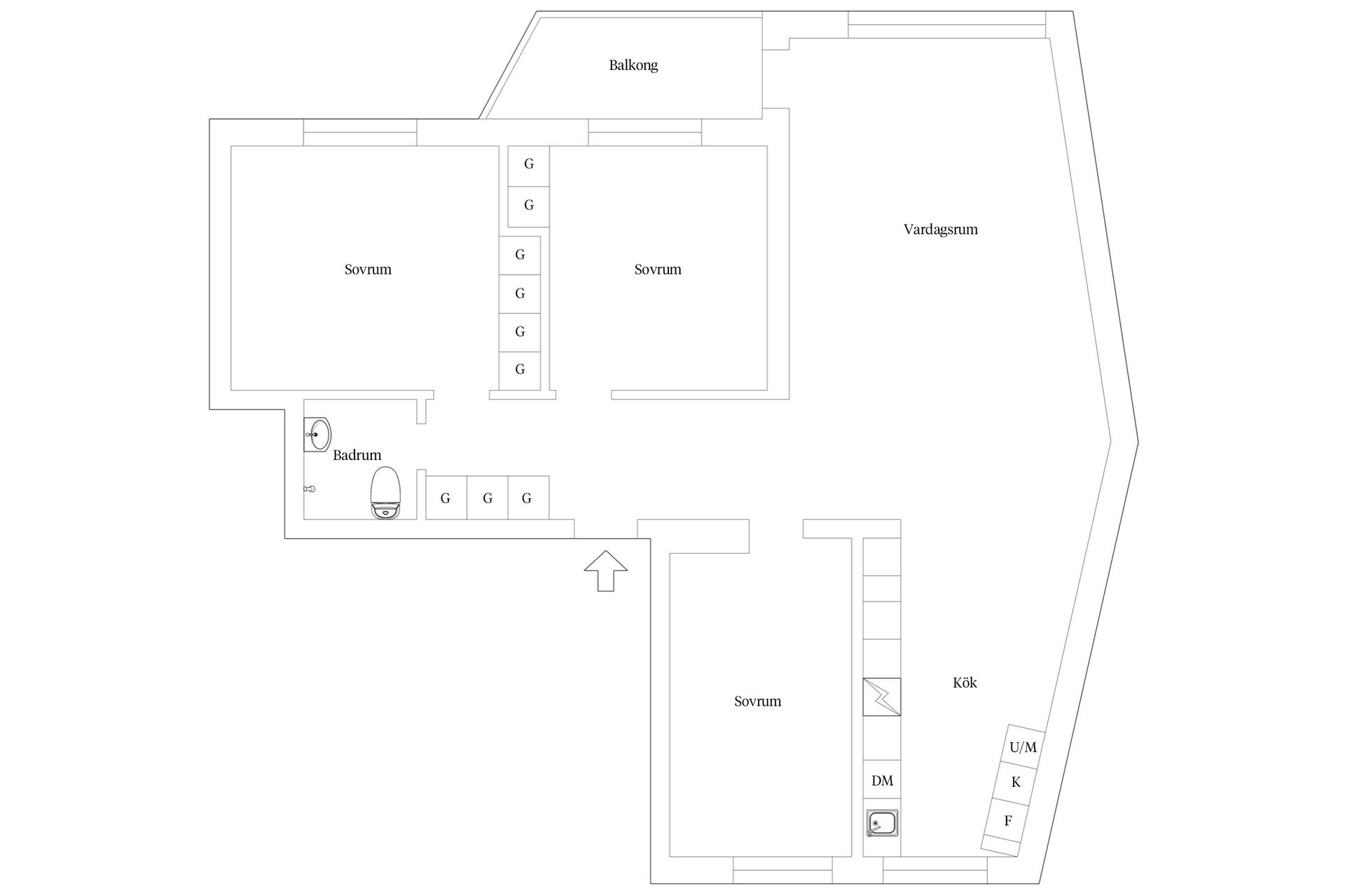 Bostadsrätt, Vintergatan 2A, Planetstaden, Lund