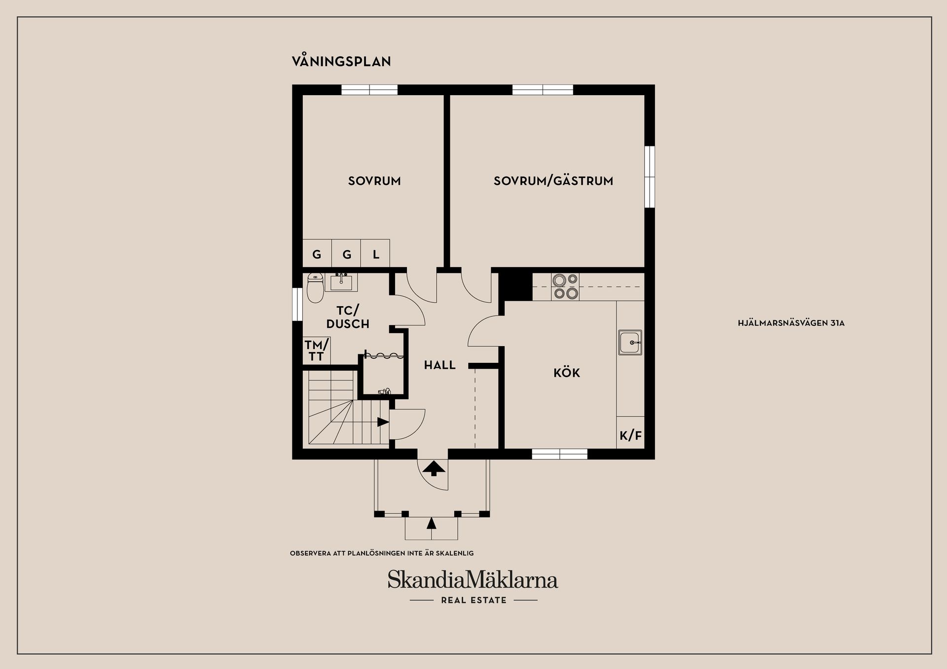 Villa, Hjälmarsnäsvägen 31A, Hjälmarsnäs, Kristinehamn