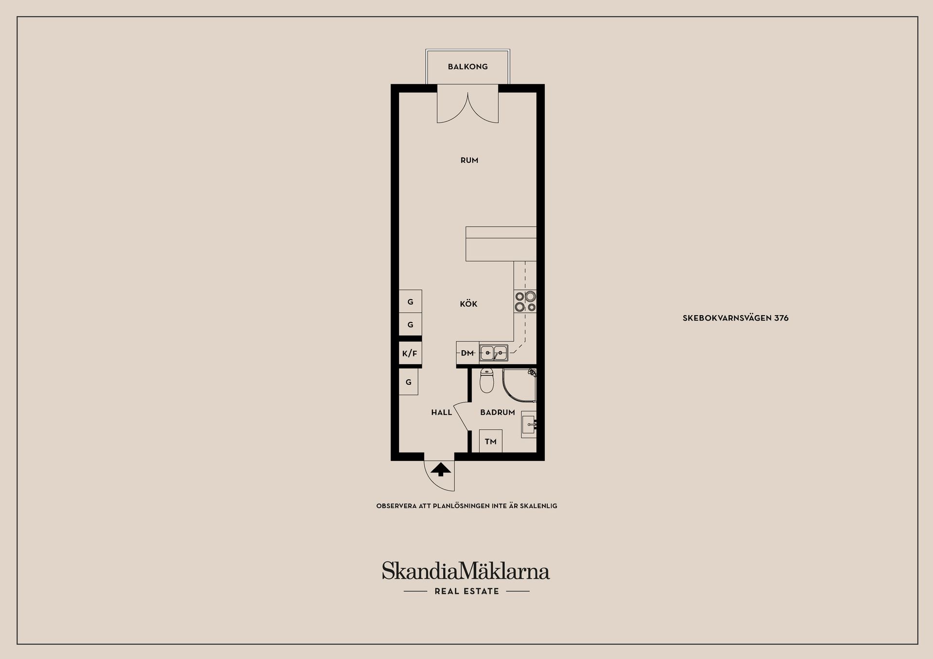 Bostadsrätt, Skebokvarnsvägen 376, Bandhagen - Högdalen, Stockholm