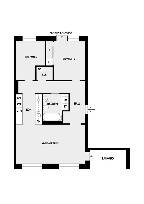 Bostadsrätt, Boulevarden 54, 5tr, Täby Park, Täby
