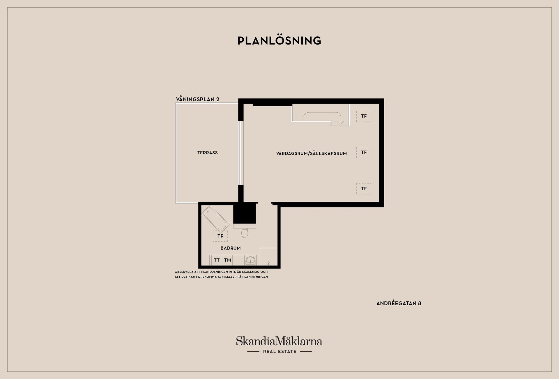 Bostadsrätt, Andréegatan 8, Rörsjöstaden, Malmö