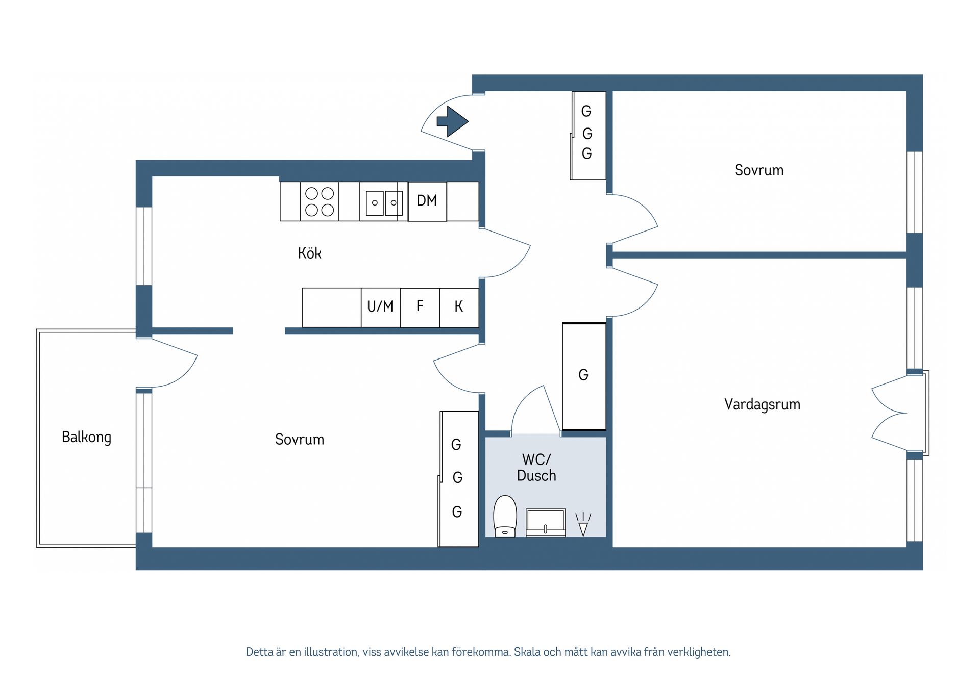 Bostadsrätt, Havstenavägen 34D, Havstena, Skövde