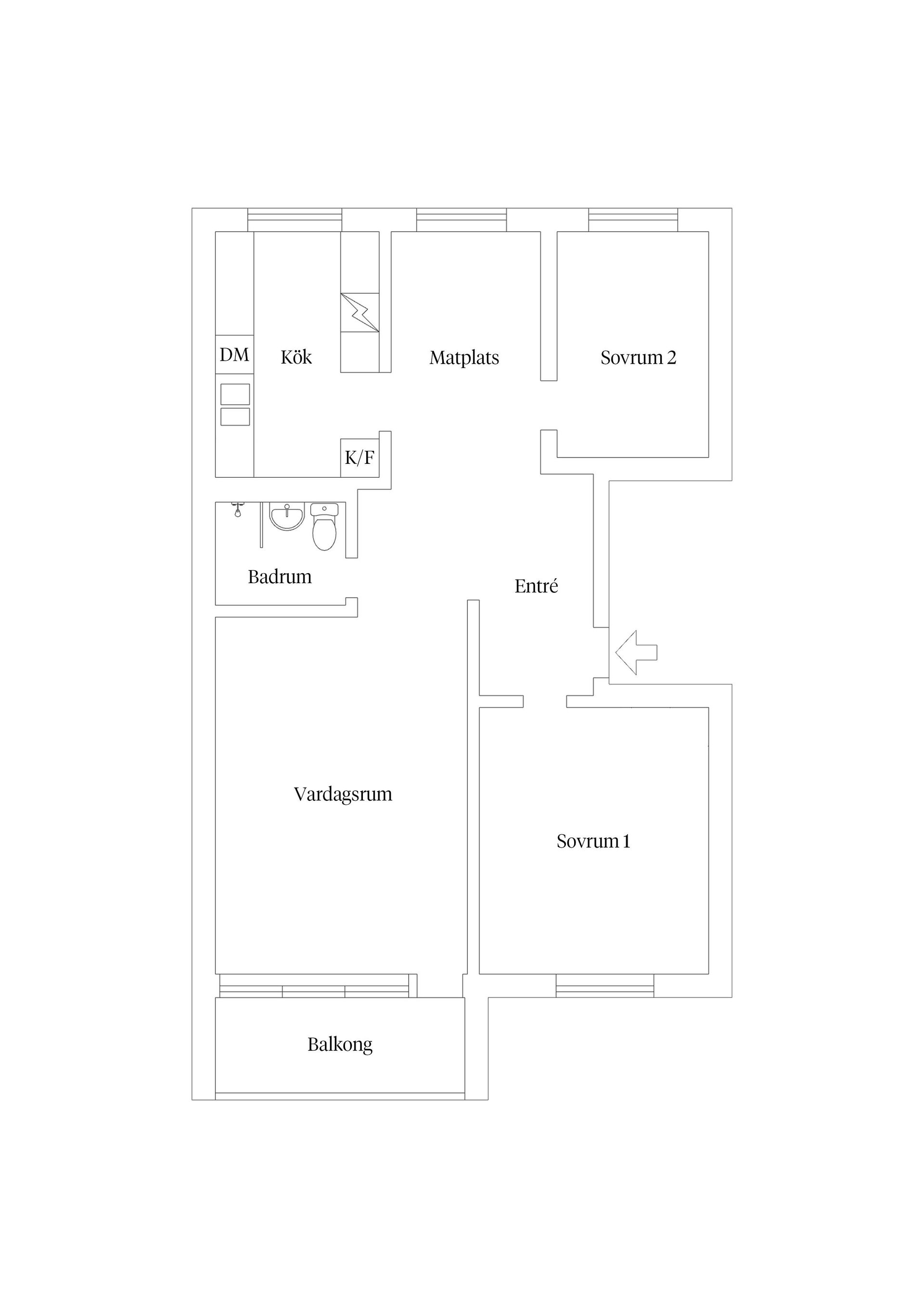 Bostadsrätt, Kruthornsvägen 22B, Edsberg, Sollentuna