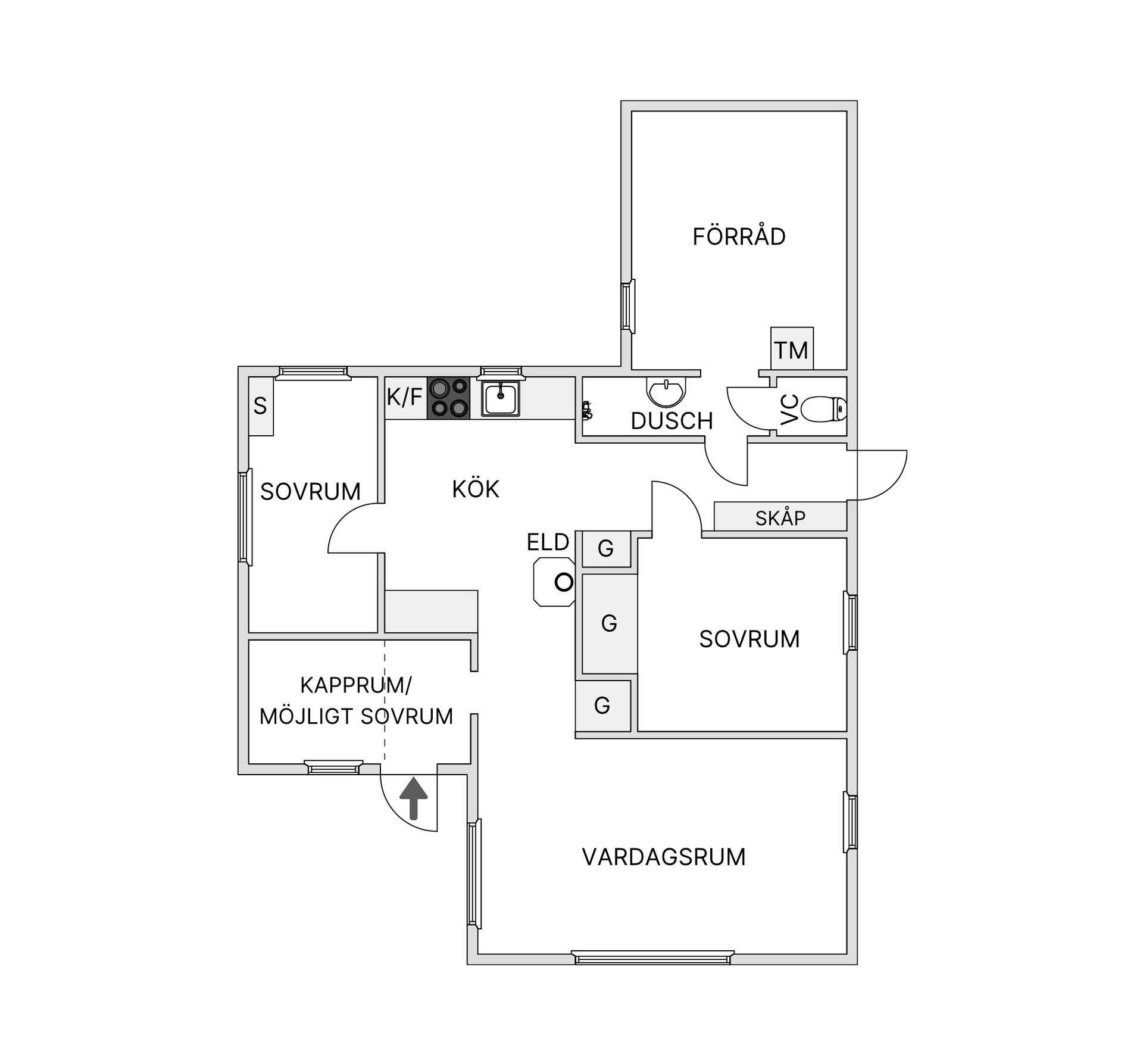 Villa, Rickebasta Rosenlund 17, Knivsta