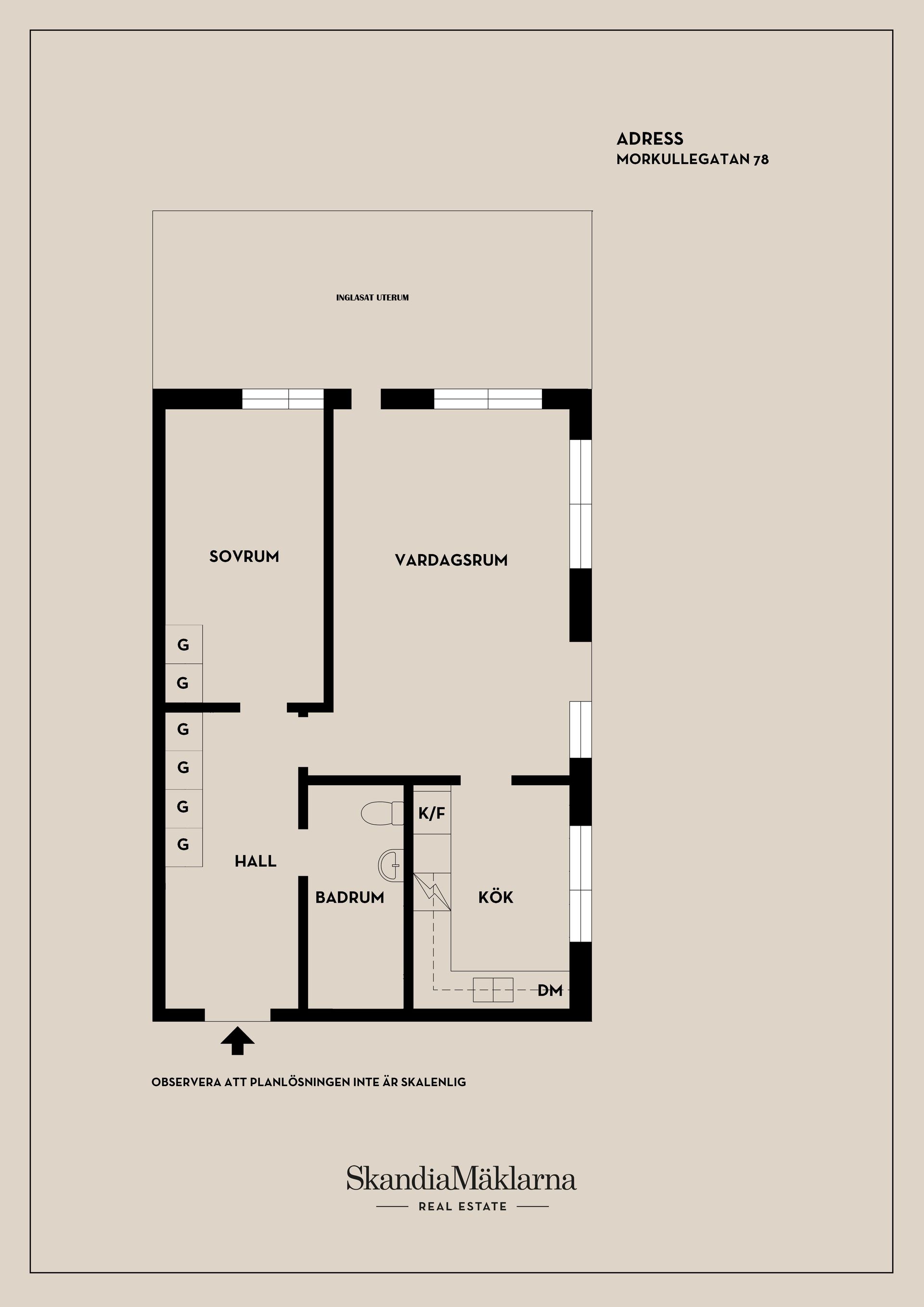 Bostadsrätt, Morkullegatan 78, Råby, Västerås