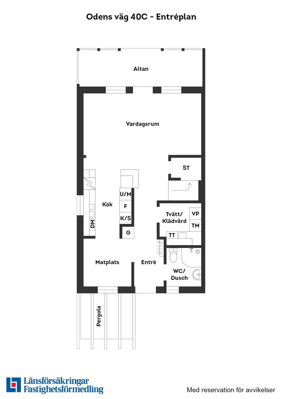 Bostadsrätt, Radhus, Odens väg 40C, Allarp, Laholm