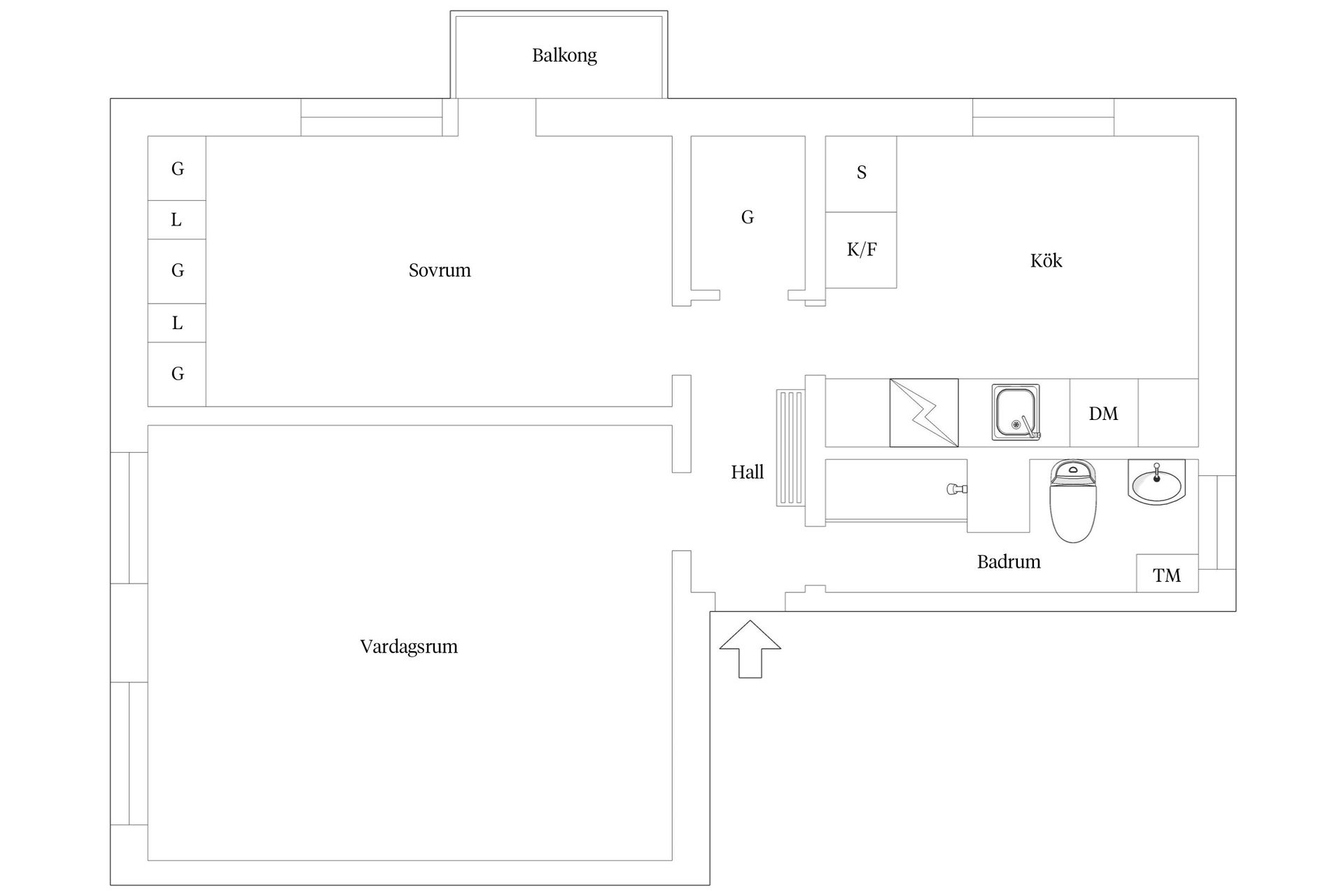 Bostadsrätt, Harald Hjärnesgatan 14C, Centrala Hisingen, Göteborg