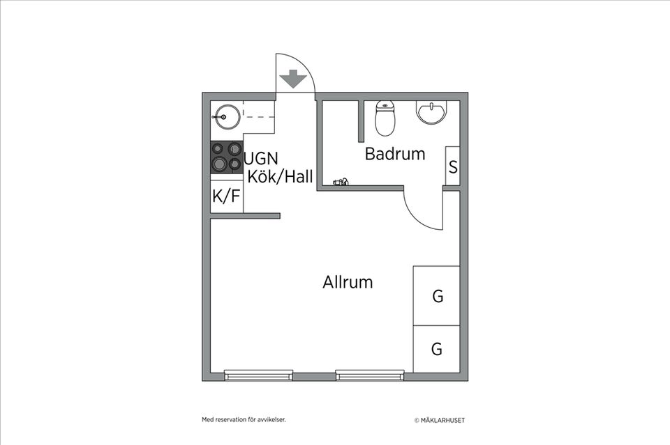 Bostadsrätt, Arvid Mörnes Väg 46, Blackeberg, Stockholm