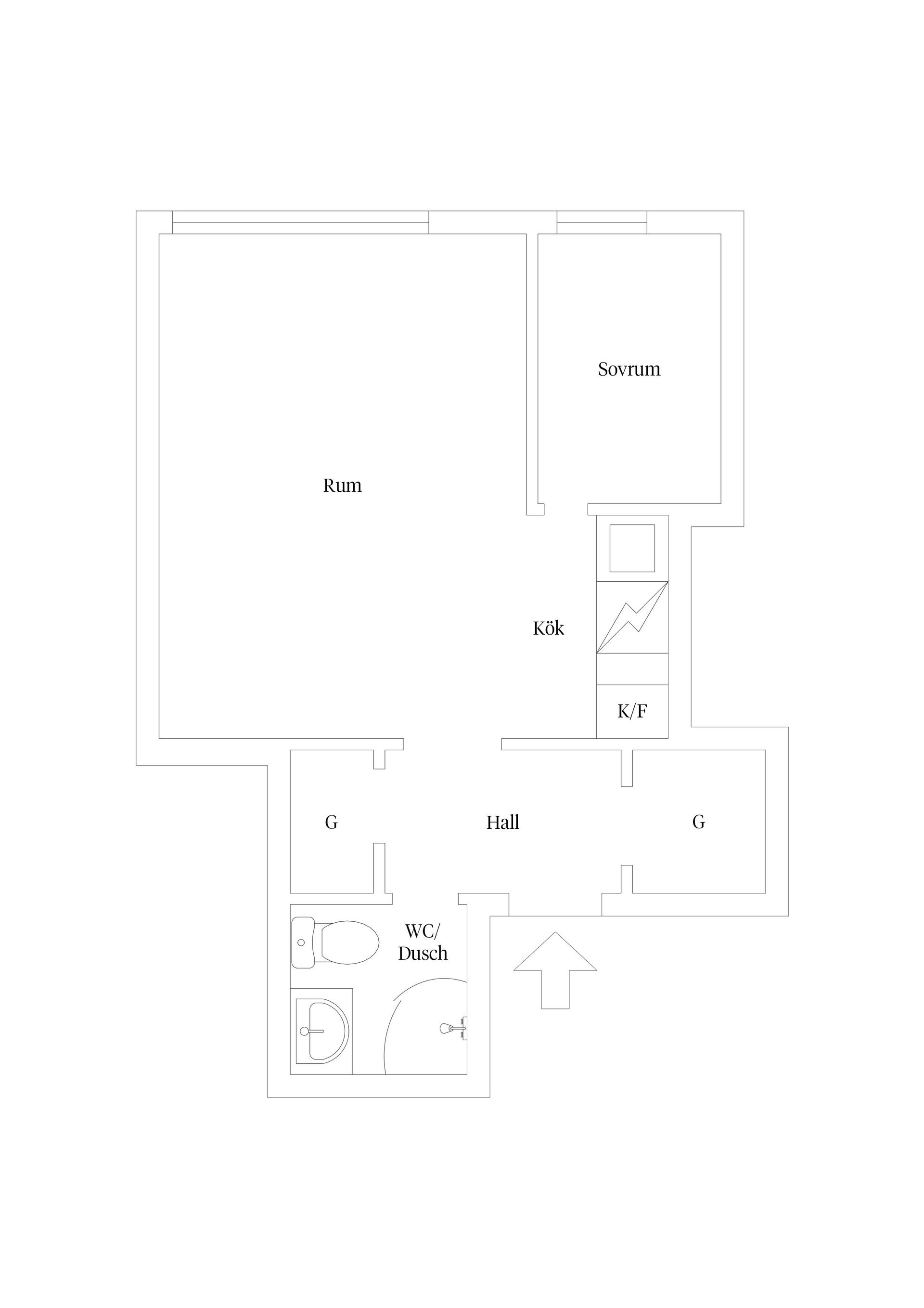 Bostadsrätt, Tessins väg 18B, Ribersborg, Malmö