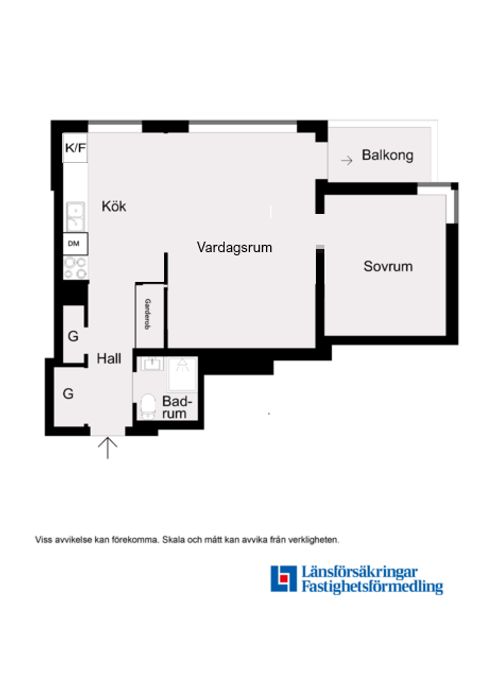 Bostadsrätt, Carl Herslowsgatan 9C, Hästhagen, Malmö