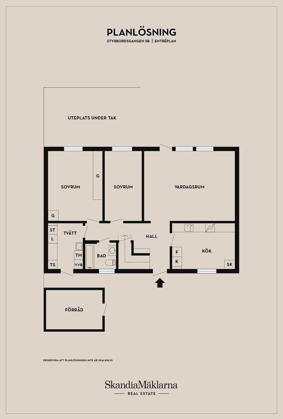 Radhus, Styrbordsgången 5B, Edvinshem, Ystad