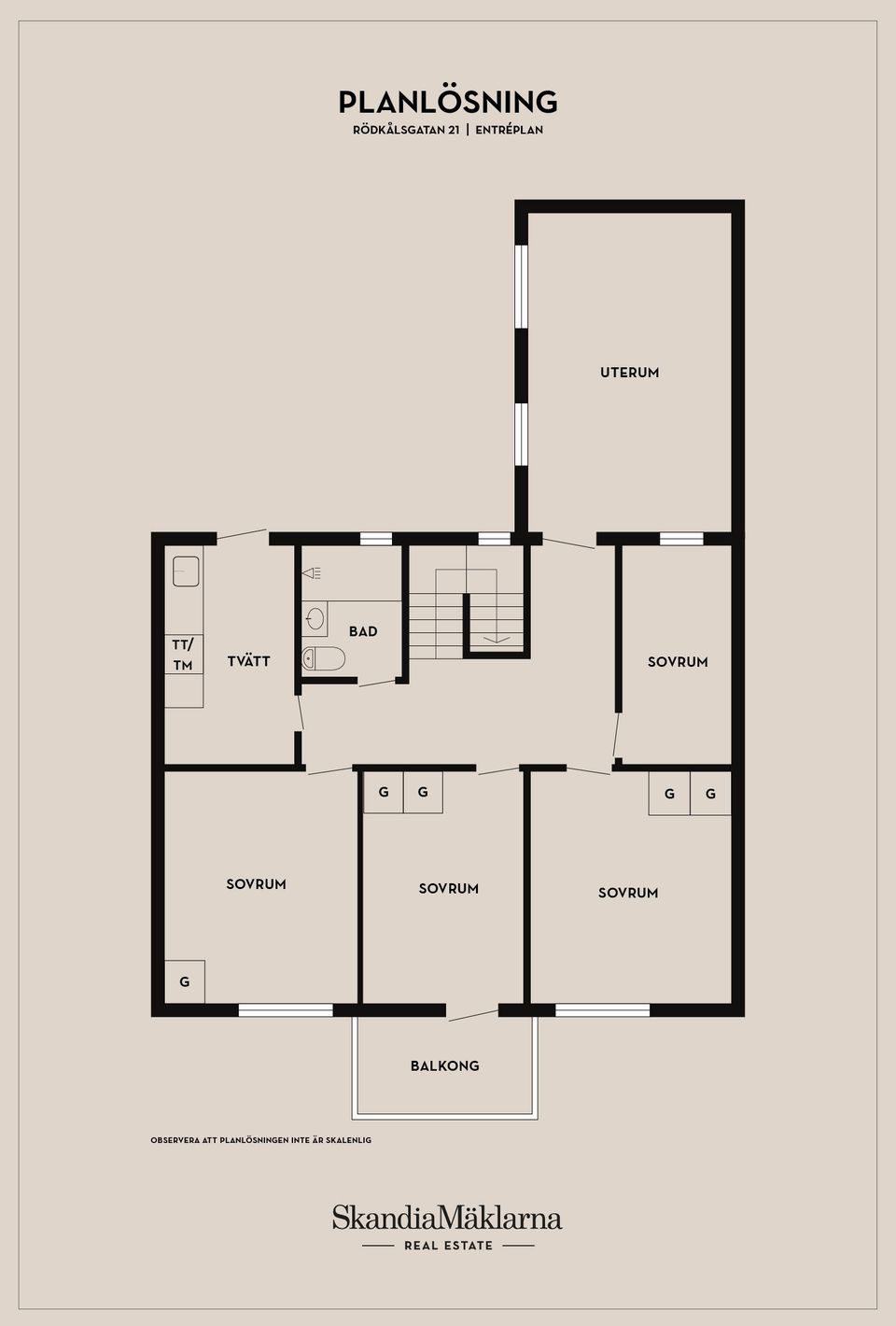 Villa, Rödkålsgatan 21, Åkeshall, Ystad