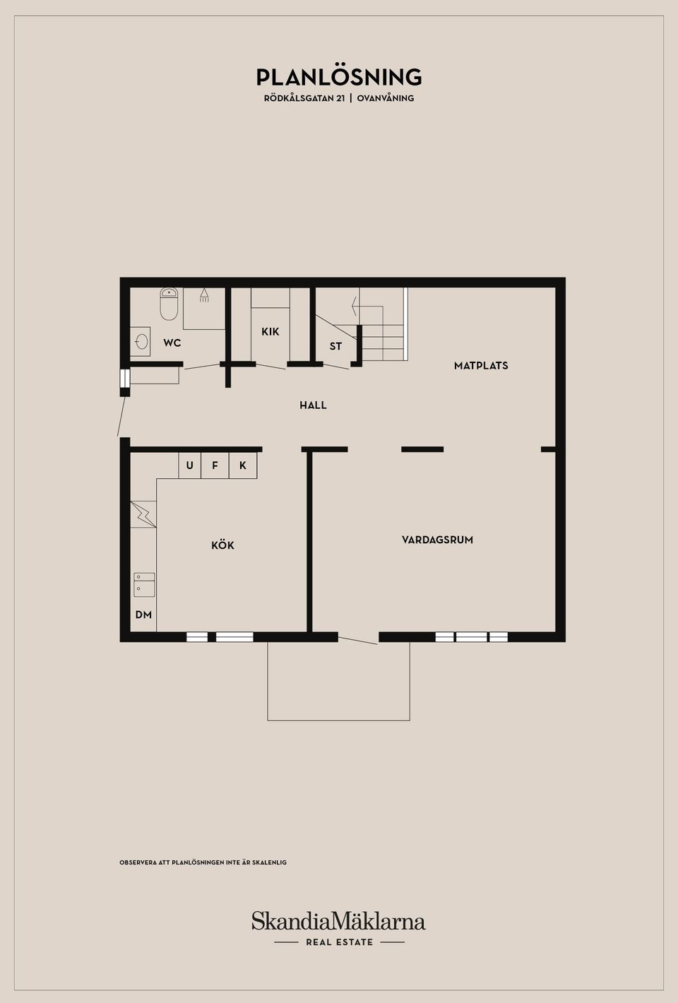 Villa, Rödkålsgatan 21, Åkeshall, Ystad