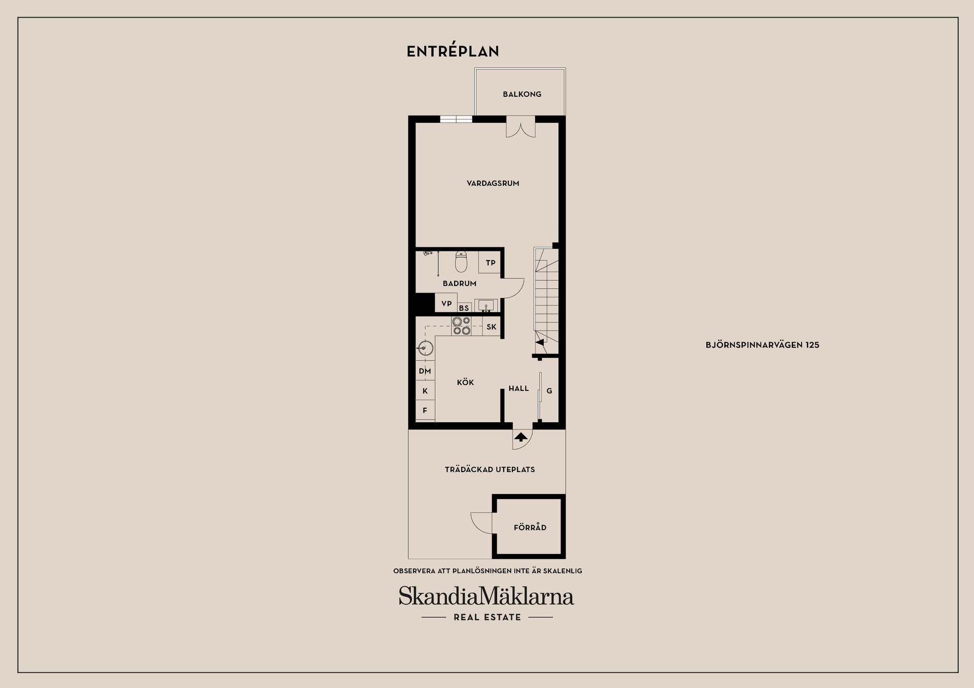 Radhus, Björnspinnarvägen 125, Myrängen, Huddinge