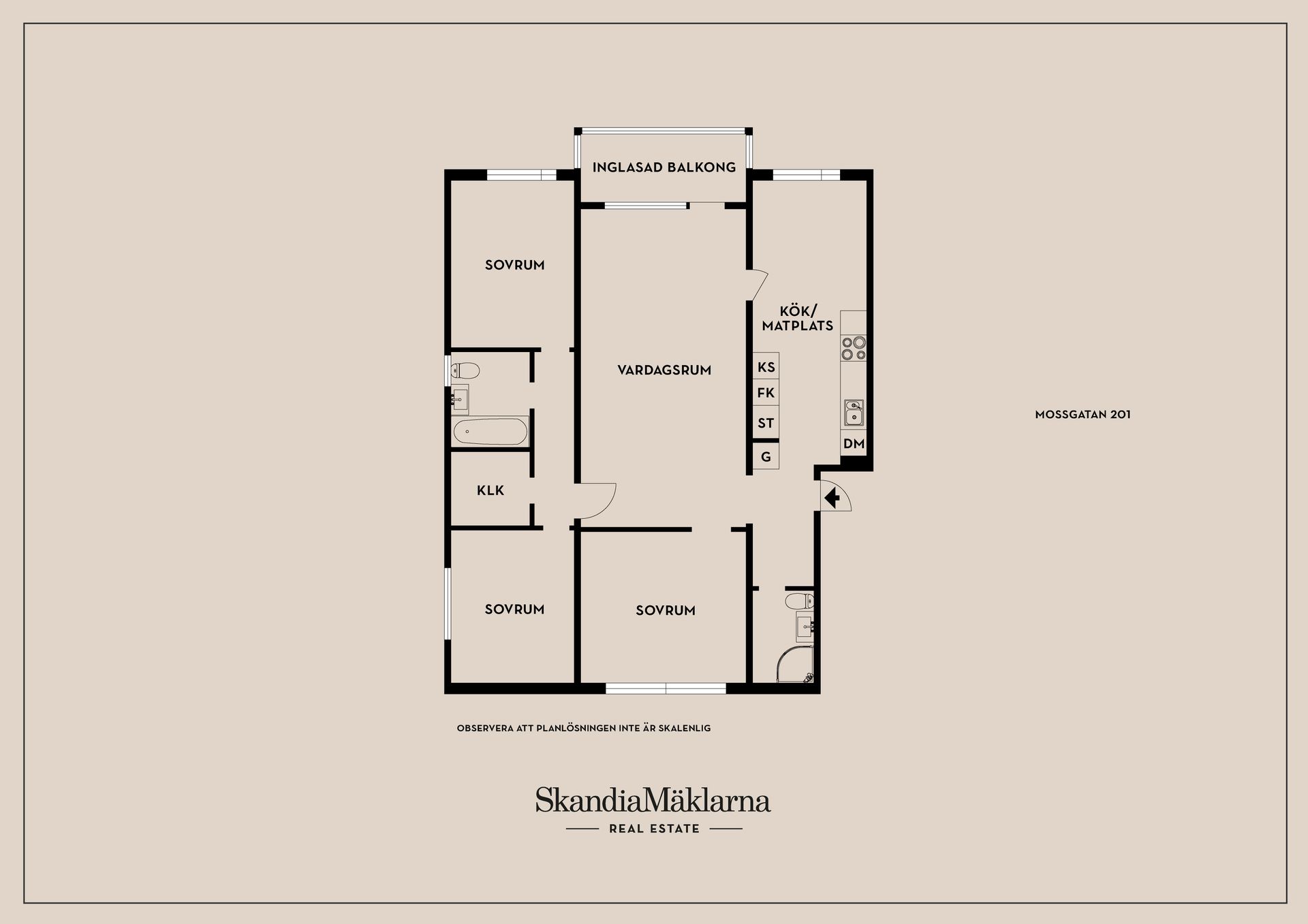 Bostadsrätt, Mossgatan 201, Rud, Karlstad