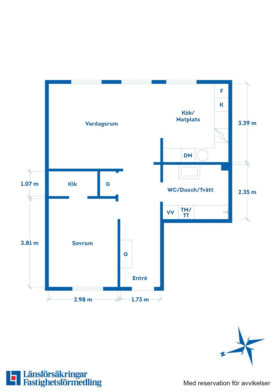 Bostadsrätt, Verkstadsvägen 111 D Bv, Verkstadsön, Motala