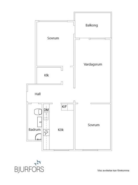 Bostadsrätt, Läkarvägen 5E, Norrböle, Skellefteå