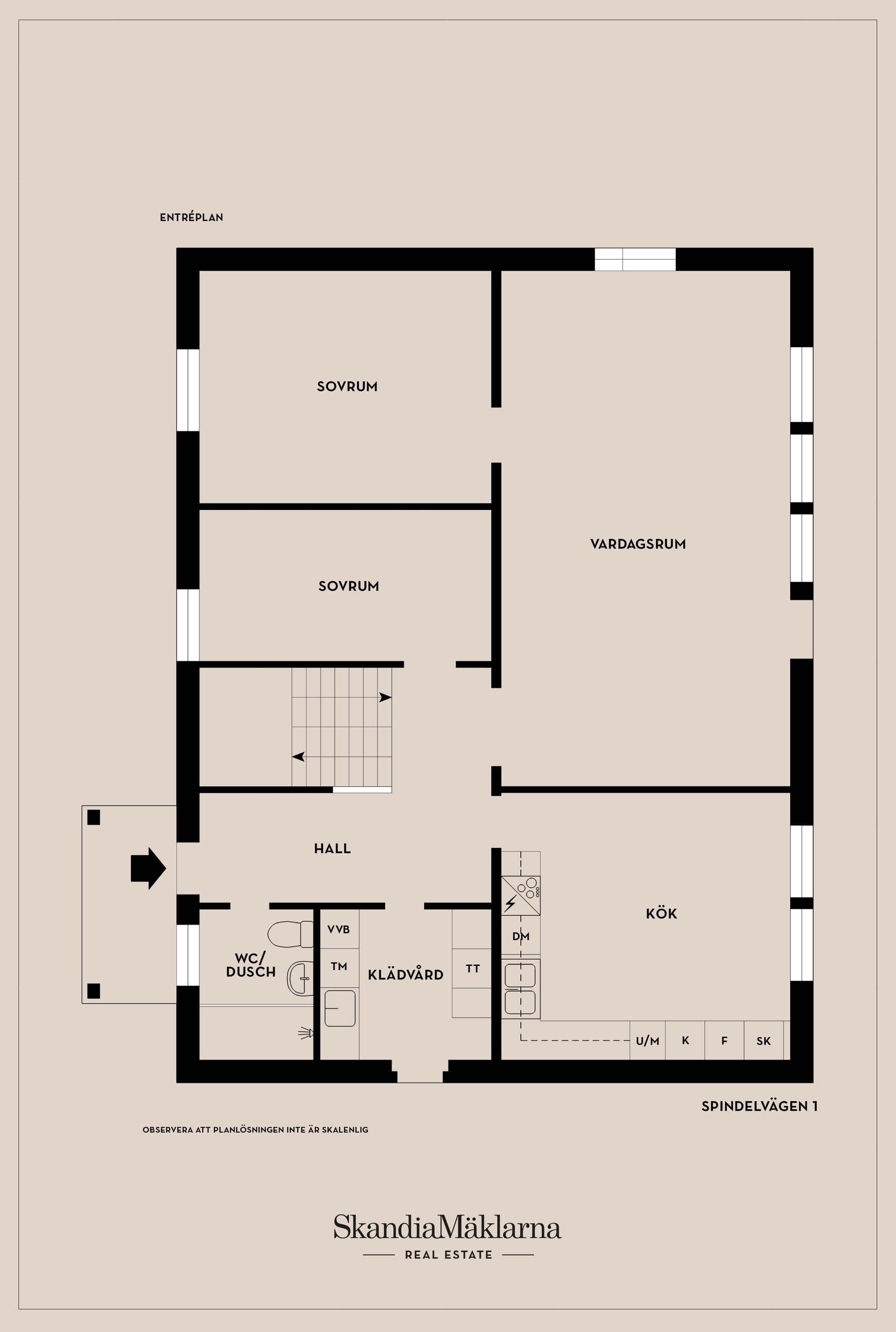 Villa, Spindelvägen 1, Öxnehaga, Jönköping