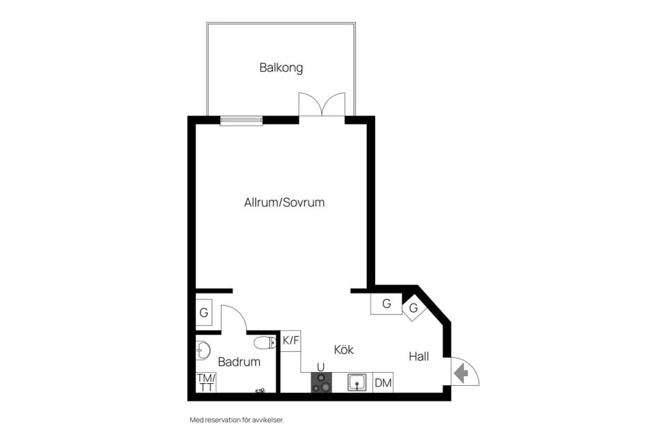 Bostadsrätt, Södra Bergsgatan 3A LGH 407, Centrum, Strömstad