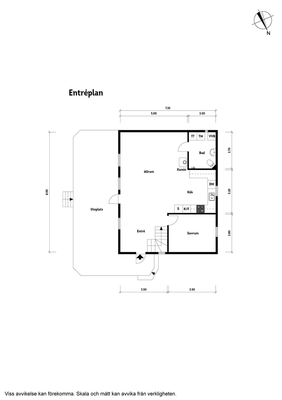Villa, Blåbärsbacken 20, Skäralid, Klippan