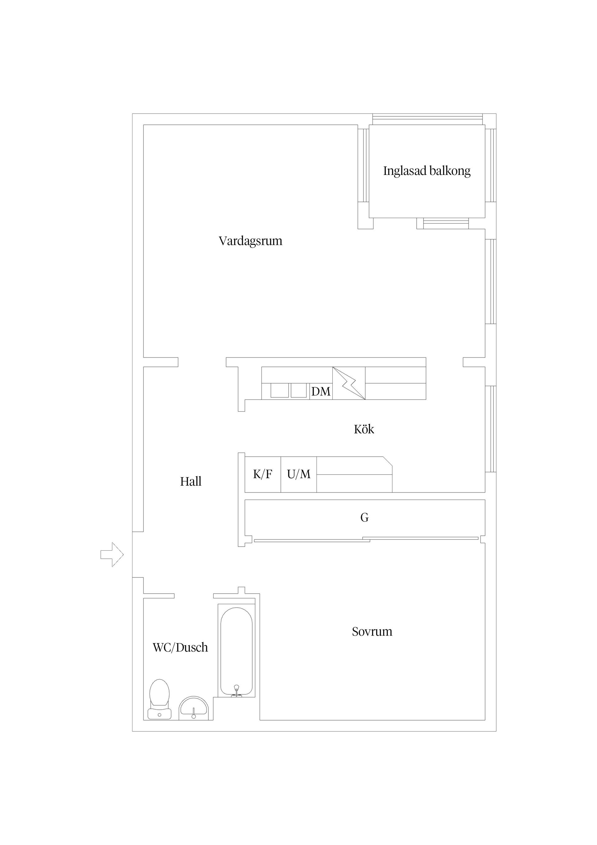 Bostadsrätt, Krondikesvägen 80A, Marielund, Östersund